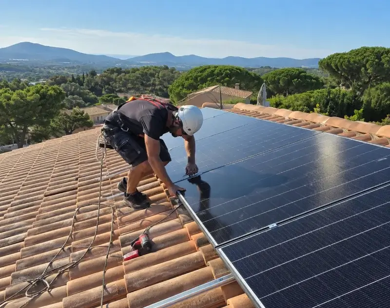 Installateur panneaux solaires Bellocq — pose photovoltaïque sur toiture